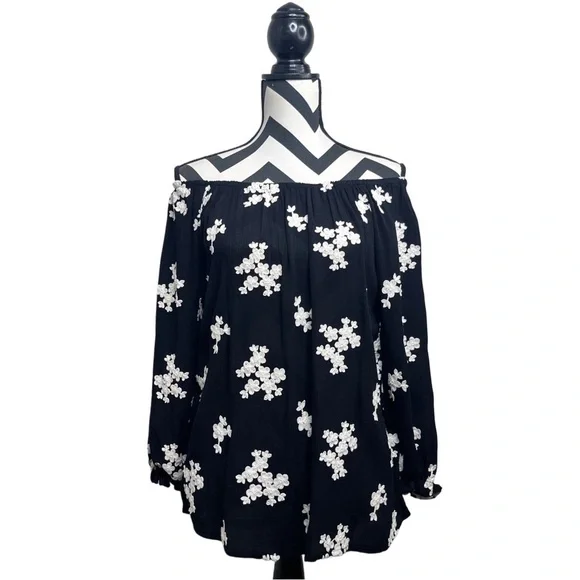 Soft Surrounding Boho Floral Embroidered Sz S Tunic Top - Picture 3 of 11